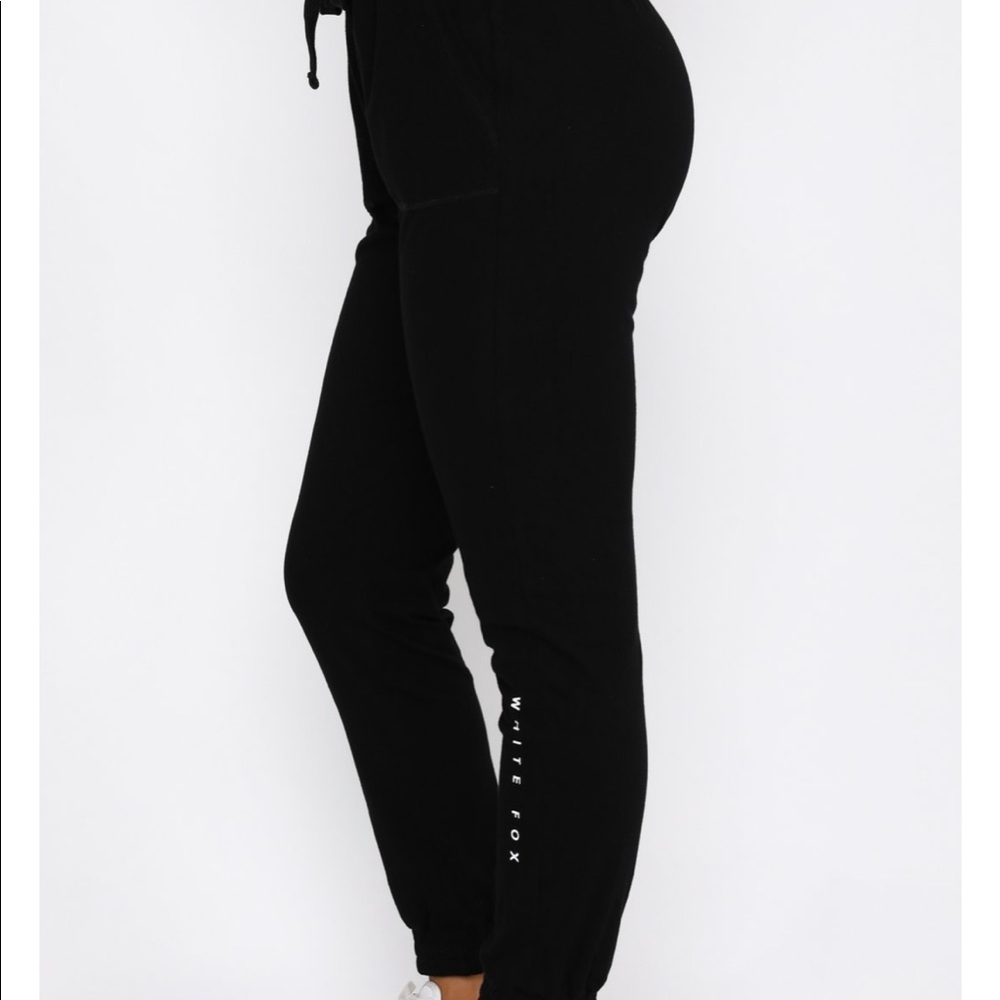 White fox sweatpants - Picture 3 of 5